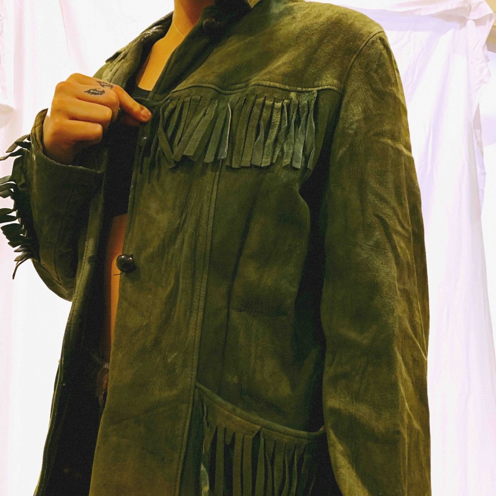 Vintage leather jacket